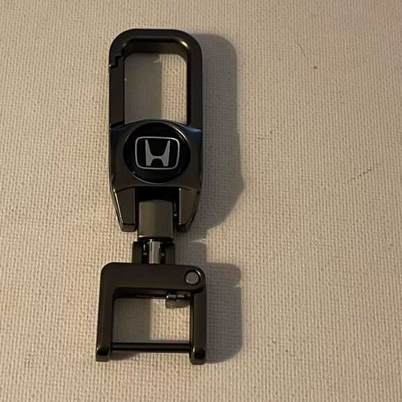 Honda Key Fob Keychain in Black NWT - Picture 2 of 6